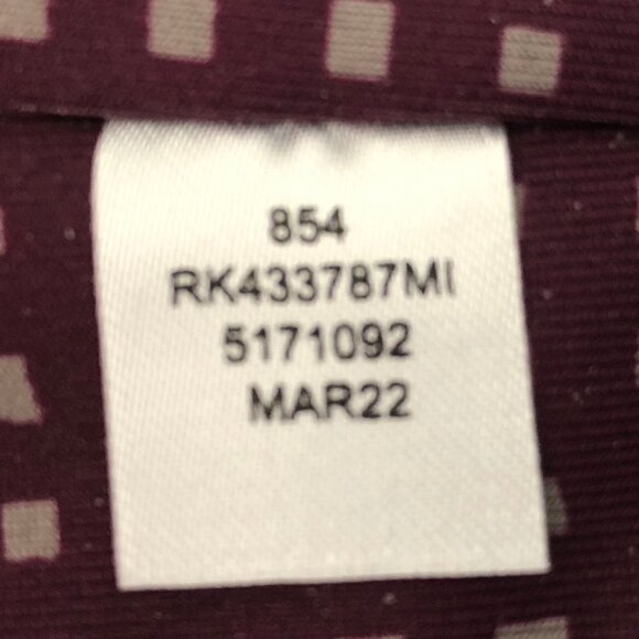 Z by Zella Daily Longline Printed Athletic Racer Back Top Burg + Gray Sz M NWT - Picture 8 of 10